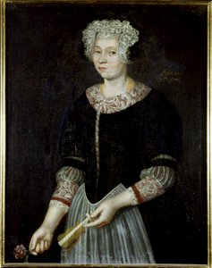 Peder Joensen - Portrett av Else Jensdatter Plade - Oslo Museum - OB.00478