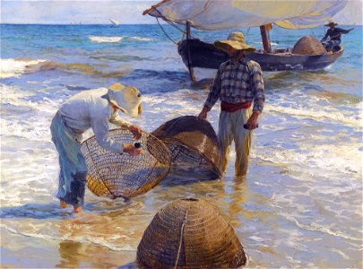 Joaquín Sorolla y Bastida - Los Pescadores Valencianos