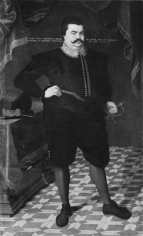 Johan Adolf, 1575-1616, hertig av Holstein-Gottorp - Nationalmuseum - 15975. Free illustration for personal and commercial use.