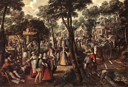 Joachim Beuckelaer - Village Feast - WGA02123