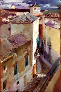 Joaquín Sorolla, Una calle en Toledo