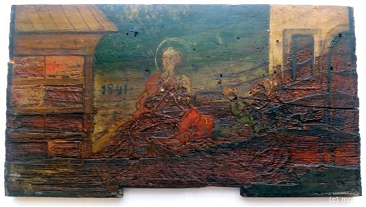 Job na gnoju (panjska končnica, 1841)