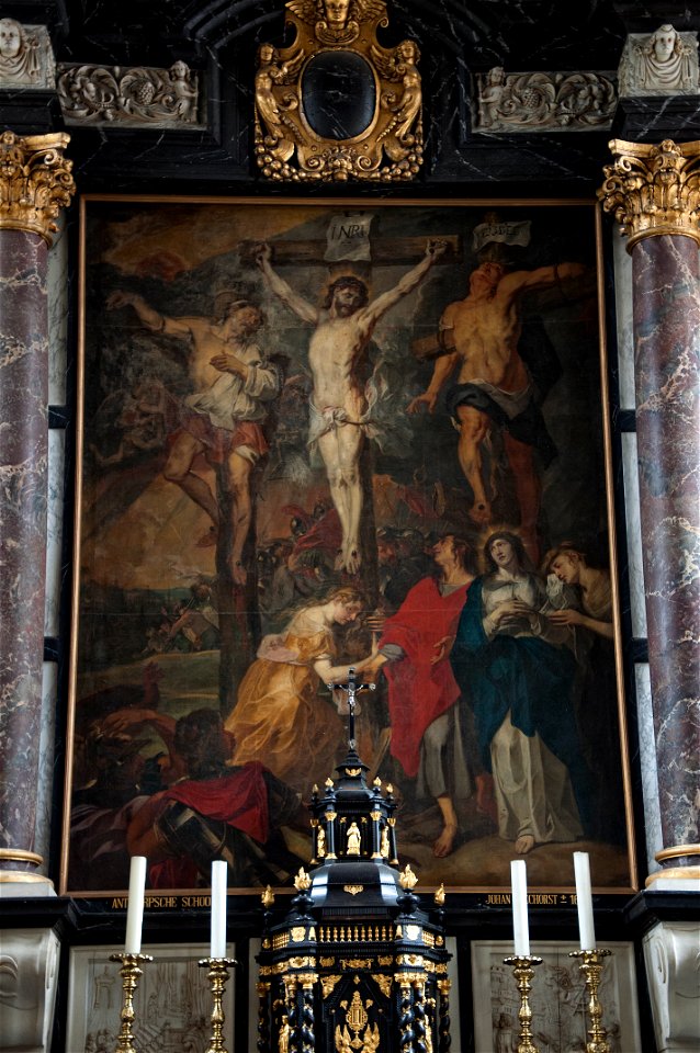 Johan Boeckhorst (1605-1668) - Christus aan het kruis (1640) - Lo Sint-Pietersabdijkerk 9-07-2012 14-00-51