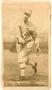 Joe Bush, Philadelphia Athletics, baseball card portrait LCCN2007685736