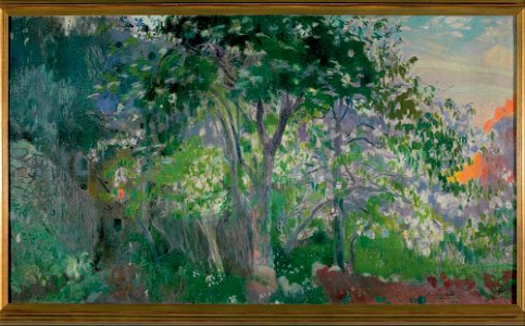 Joaquim Mir - The Big Tree, Sa Calobra - Google Art Project