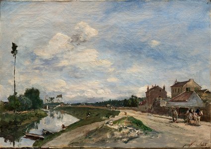Johan Barthold Jongkind - The Seine at Bas-Meudon - 1993.236 - Cleveland Museum of Art