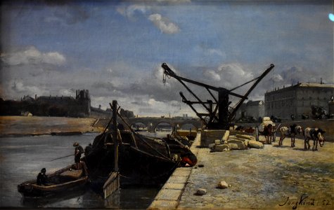 Johan Barthold Jongkind - Vue du Quai d'Orsay 02