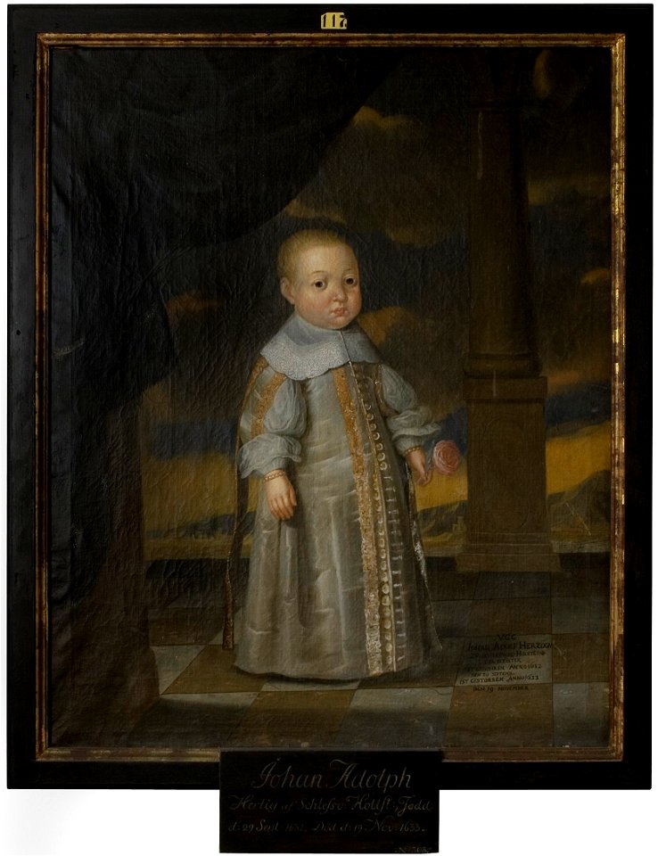 Johan Adolf, 1575-1616, hertig av Holstein-Gottorp - Nationalmuseum - 14786