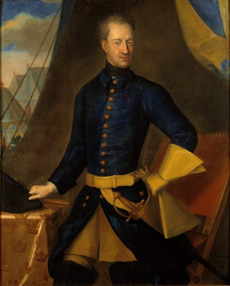 Johan David Swartz - Karl XII, King of Sweden - NMGrh 4297 - Nationalmuseum