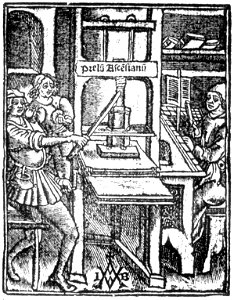 Jodocus Badius Ascensius Druckermarke Paris 1519 (Isny)
