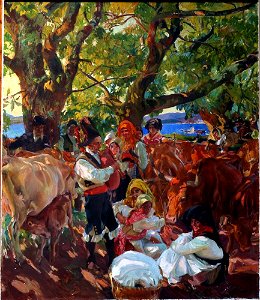 Joaquín Sorolla y Bastida - Vision of Spain (formerly, The Provinces of Spain), Galicia - A1813 - Hispanic Society of America