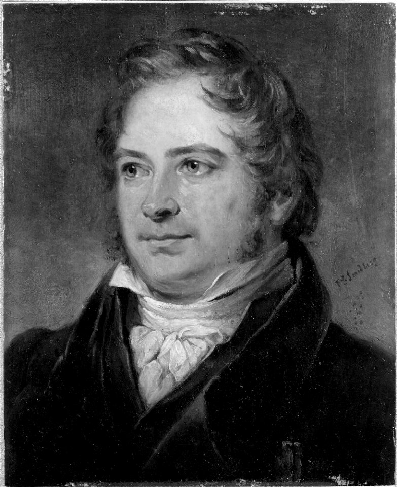 Johan Gustaf Sandberg - Erik Gustav Geijer (1783-1847), professor, poet, married to Anna Lisa Lilljebjörn - NMGrh 2156 - Nationalmuseum