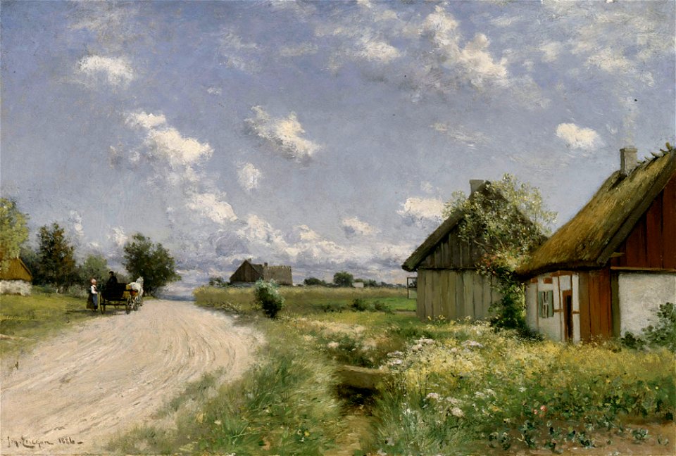 Johan Ericson - Skoonelainen maisema - A II 1542 - Finnish National Gallery