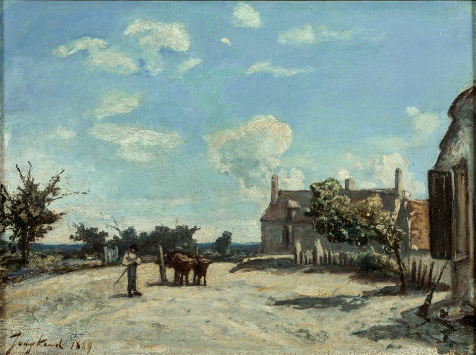 Johan Barthold Jongkind - Saint-Parize-le-Châtel - PPP131 - Musée des Beaux-Arts de la ville de Paris