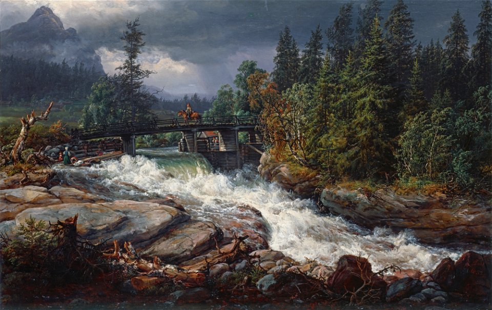 Johan Christian Claussen Dahl - Maridalen