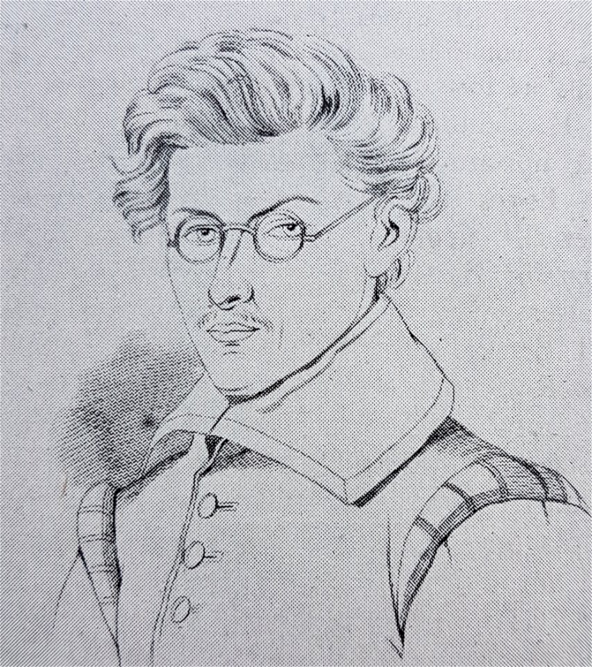 Johan Holmbergsson självporträtt