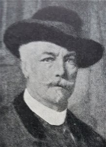 Johan Cantzler självporträtt