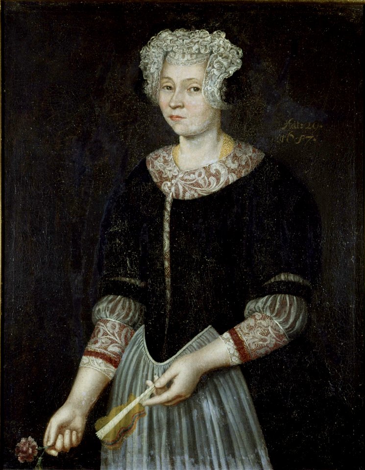Peder Joensen - Portrett av Else Jensdatter Plade - Oslo Museum - OB.00478 (cropped)