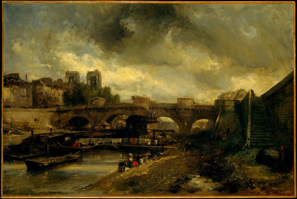 Johan Barthold Jongkind, The Pont Neuf