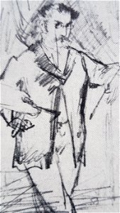 Johan Klingborg självporträtt