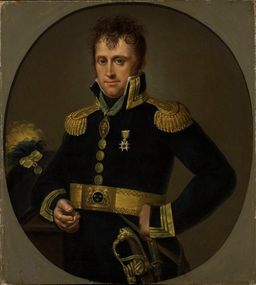 Johan Gustaf Wäström - Carl von Dannfelt (1773-1841), officer, överadjutant - NMGrh 4344 - Nationalmuseum