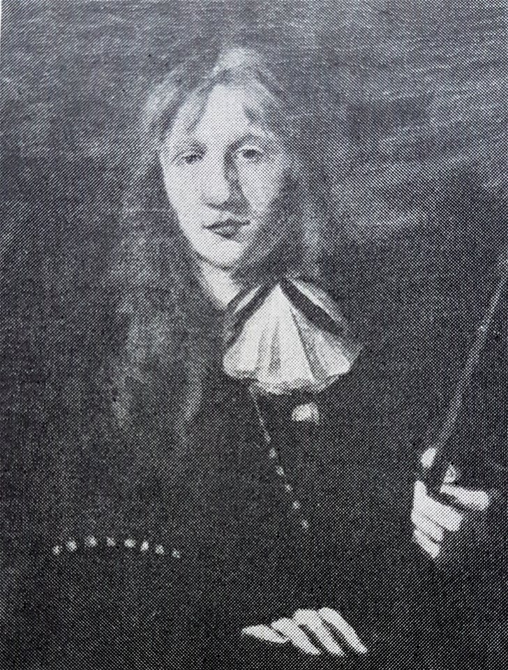 Johan Johnsen självporträtt