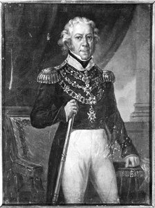 Johan Gustaf Sandberg naar Fredrik Westin - Portret van Jacob Gustaf de la Gardie (1768-1842) - NMGrh 2496 - Nationalmuseum