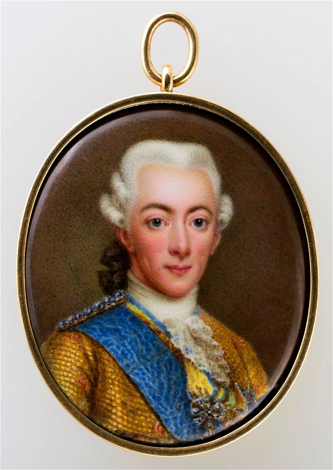Johan Georg Henrichsen - King Gustaf III - S 432 - Finnish National Gallery