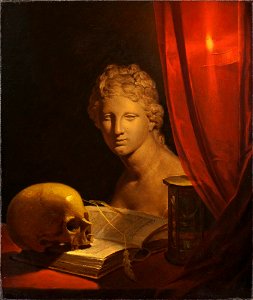 Johan Gustaf Sandberg - A Vanitas Still Life - NM 6885 - Nationalmuseum