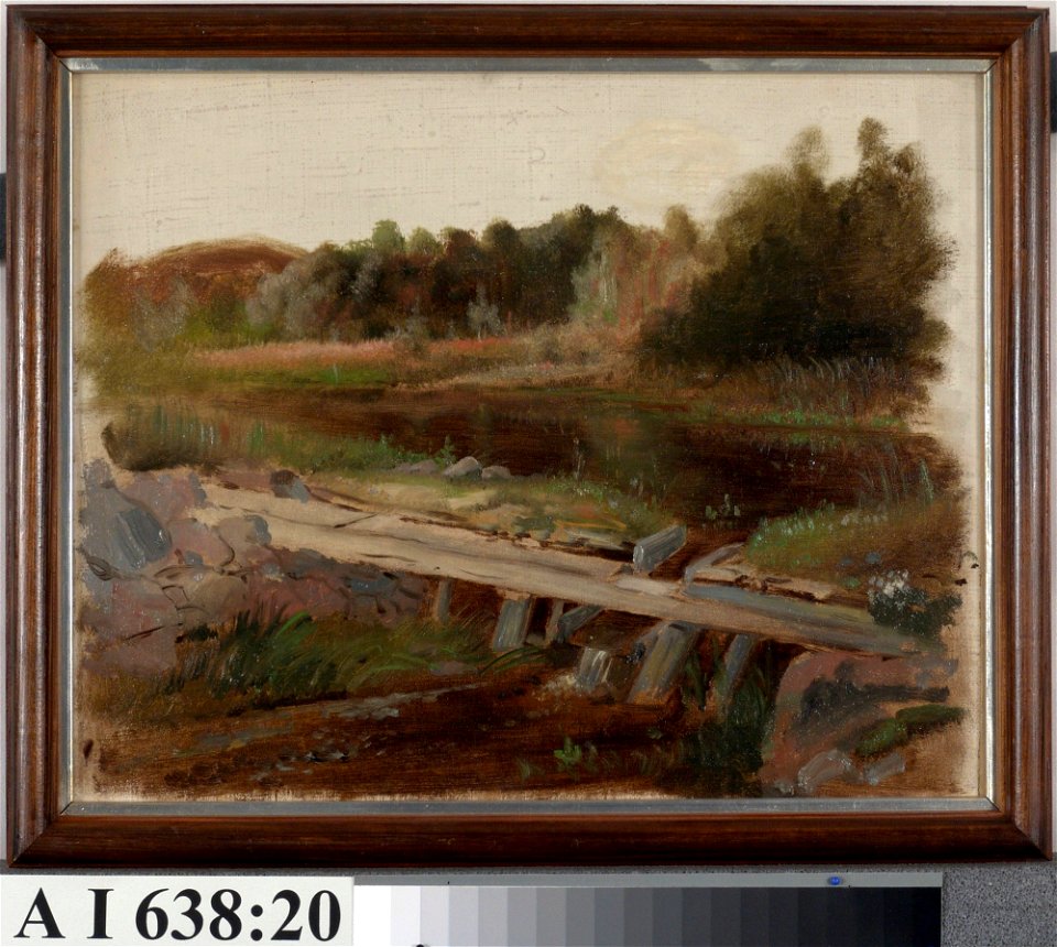 Johan Knutson - Landscape - A I 638-20 - Finnish National Gallery