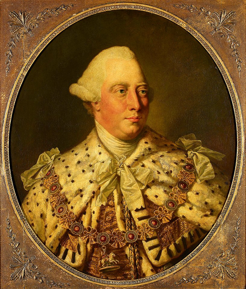Johan Joseph Zoffany (Frankfurt 1733-London 1810) - George III (1738-1820) - RCIN 402939 - Royal Collection