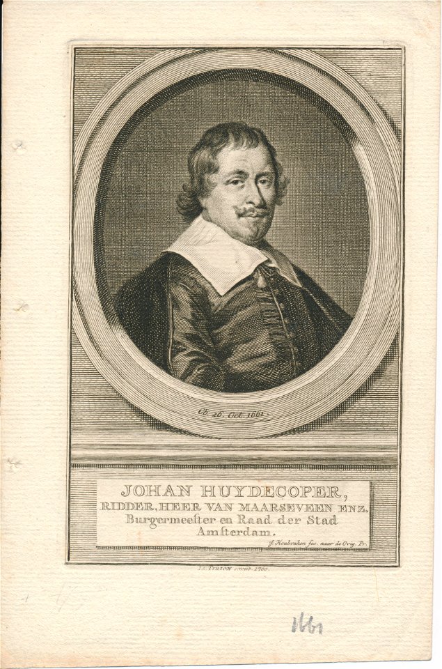 Johan Huydecoper van Maarsseveen 1599-1661, Erfgoedcentrum Rozet, 300 191 d 2 B-38