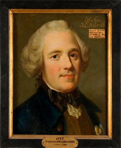 Johan Ludvig Hård, 1719-1798 (Magnus Hallman) - Nationalmuseum - 15697