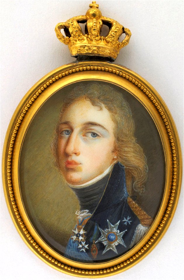 Johan Erik Bolinder - Gustaf IV Adolph, King of Sweden - S 147 - Finnish National Gallery