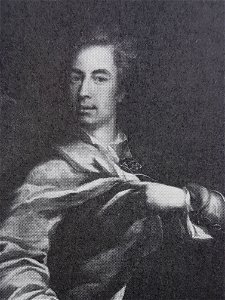 Johan David Swartz självporträtt 1700