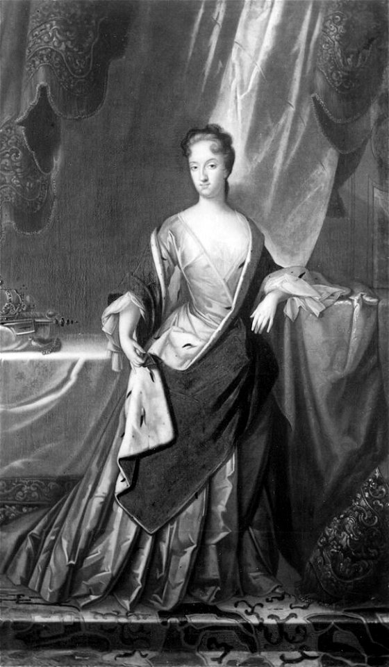 Johan Starbus - Ulrika Eleonora d.y., 1688-1741, drottning av Sverige - NMGrh 1423 - Nationalmuseum