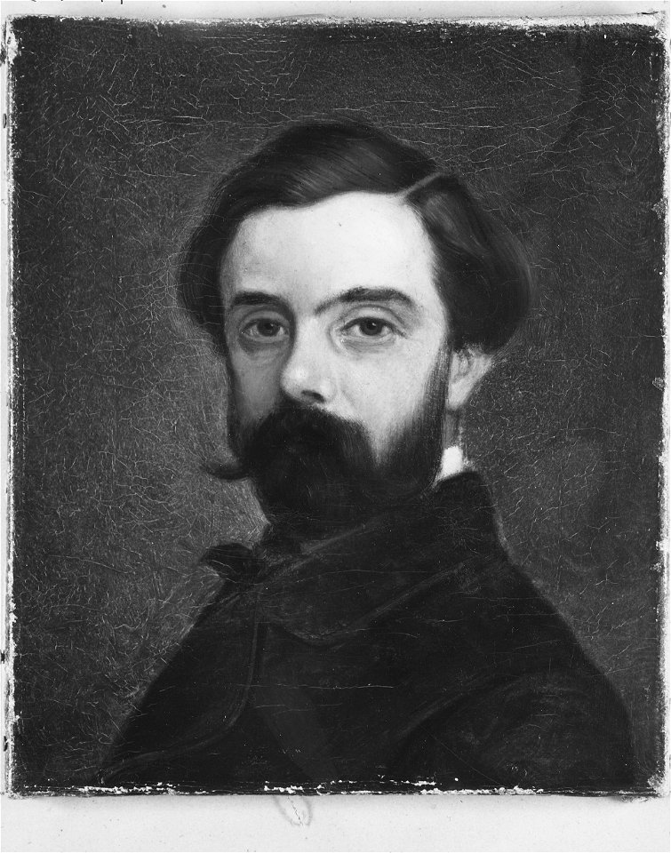 Johan Fredrik Höckert, 1826-1866, konstnär, professor (Carl Erik Källström) - Nationalmuseum - 40067