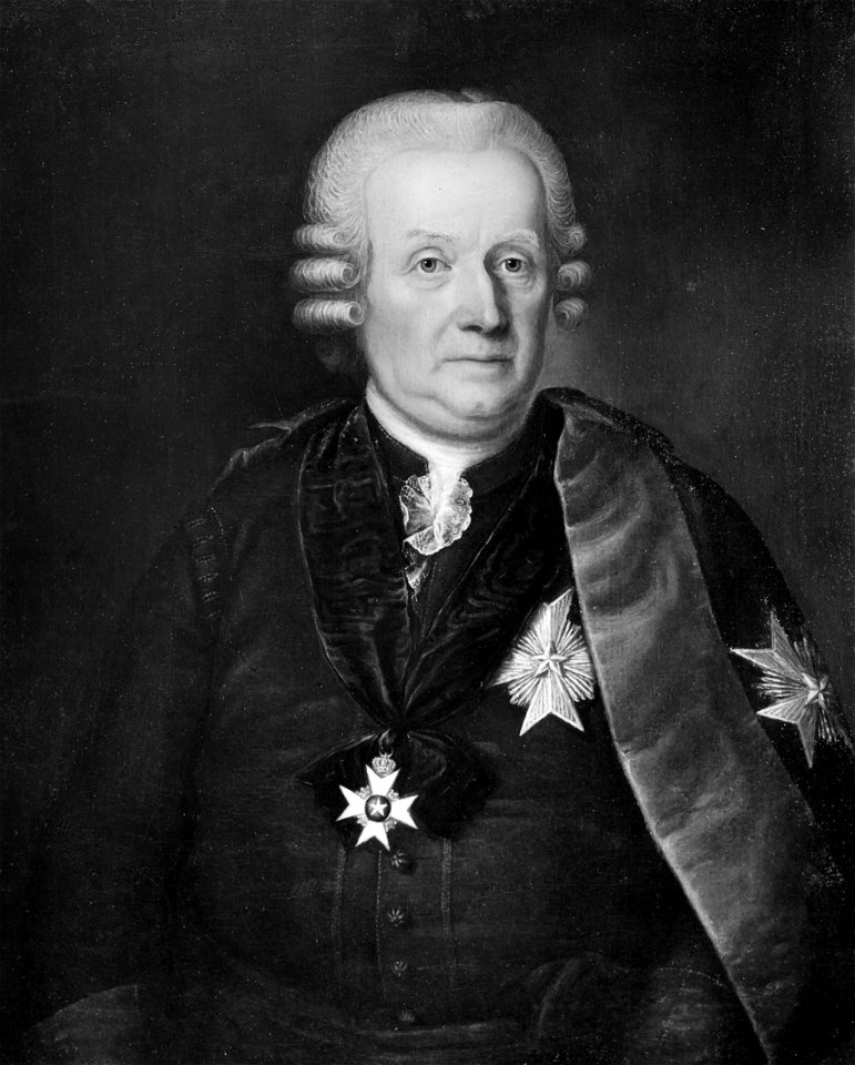 Johan Rosir. 1709-1787, friherre (Anders Eklund) - Nationalmuseum - 15732
