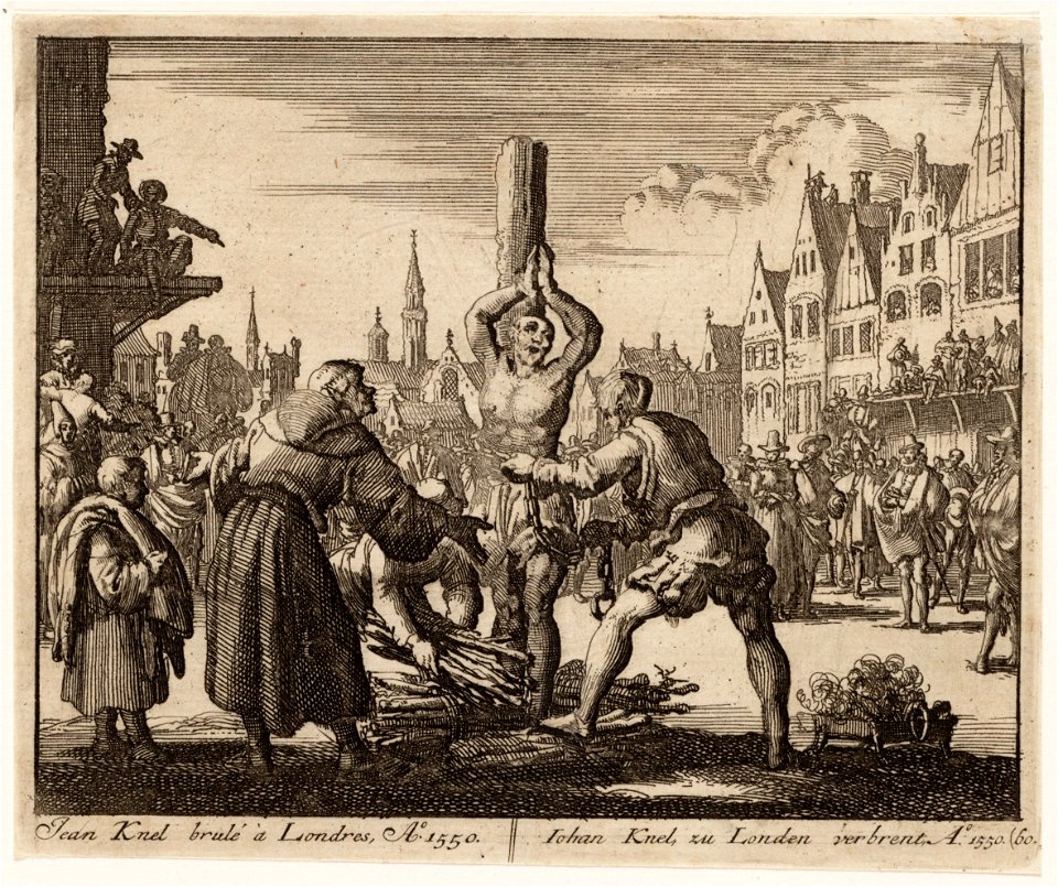 Johan Knel te Londen verbrand, objectnr A 41903