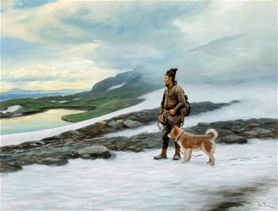 Johan Tirén - Same med hund