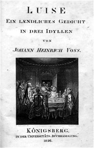 Johan Heinrich Voss Luise Titel