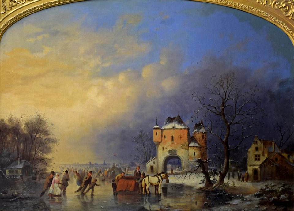 Johan Mengels Culverhouse - View in Holland - 1966.127.1C - Reading Public Museum