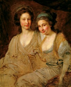 Johann Baptist Lampi d. Ä. - Die Gräfinnen Caroline und Zoë Thomatis - 2427 - Österreichische Galerie Belvedere
