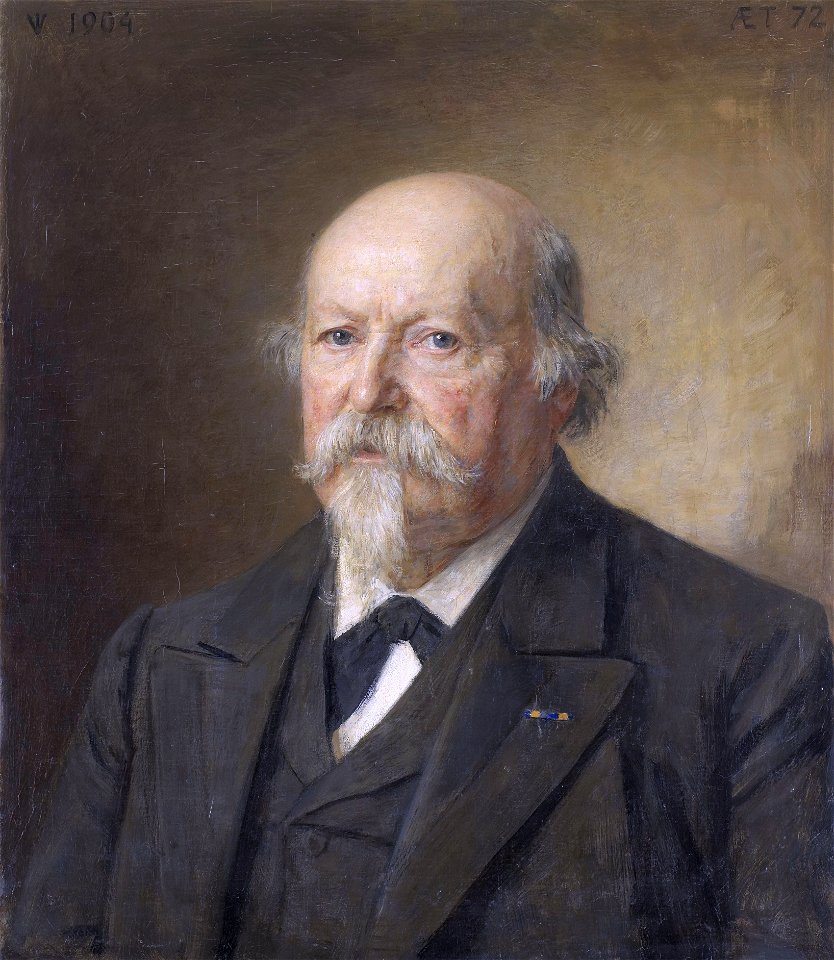 Johan Philip van der Kellen (1831-1906), by Jan Veth