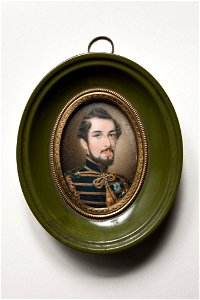 Johan Way - Karl XV (1826-1872), kung av Sverige och Norge, g.m. Lovisa, prinsessa av Nederländerna - NMB 2701 - Nationalmuseum