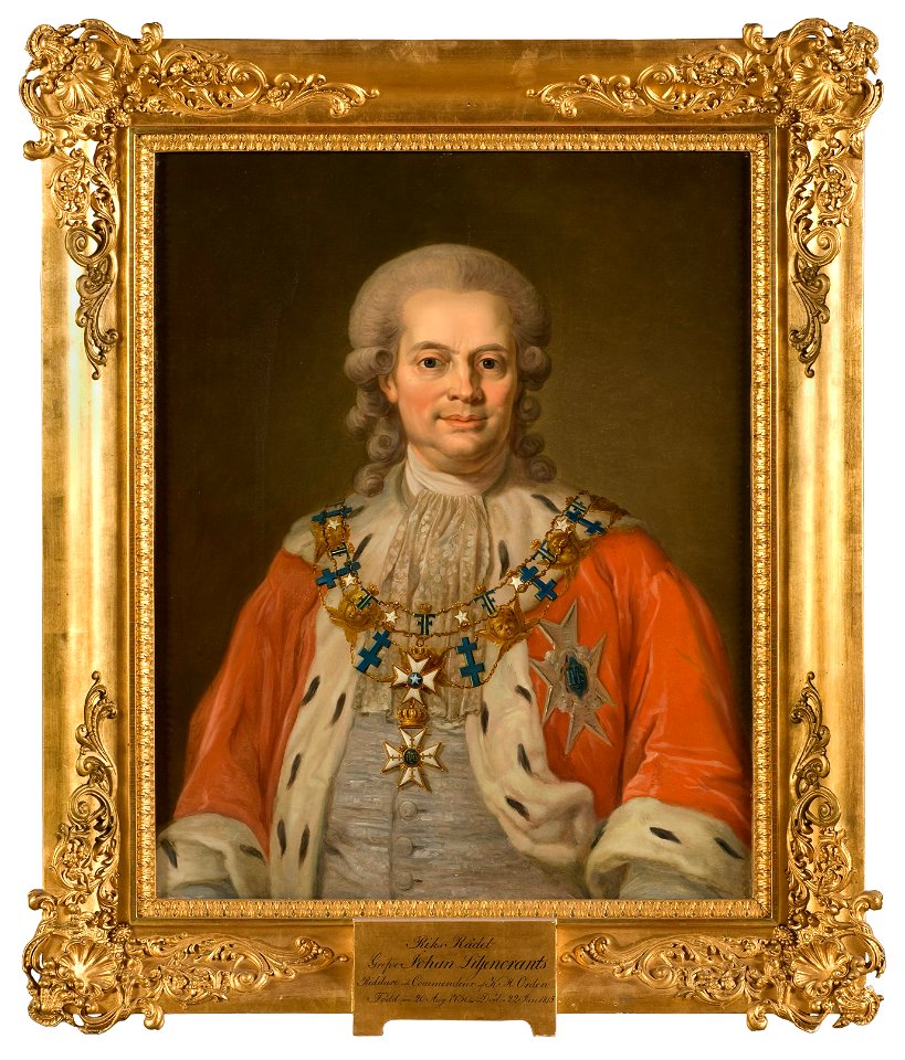 Johan Liljencrantz, 1730-1815, greve (Lorens Pasch d.y.) - Nationalmuseum - 15737