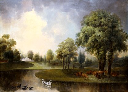 Johan Jacob Schalch (1723-89) - The White House, Kew - RCIN 403519 - Royal Collection