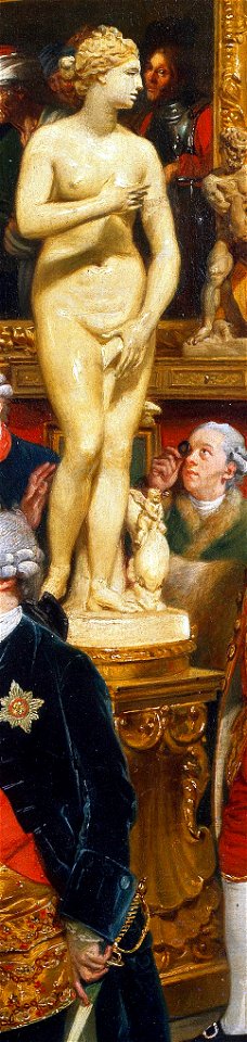 Johan Zoffany - Tribuna of the Uffizi - sculture 35