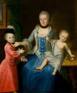Johan Gottlieb Becker Friderica Adolphina von Schlieben und Söhne