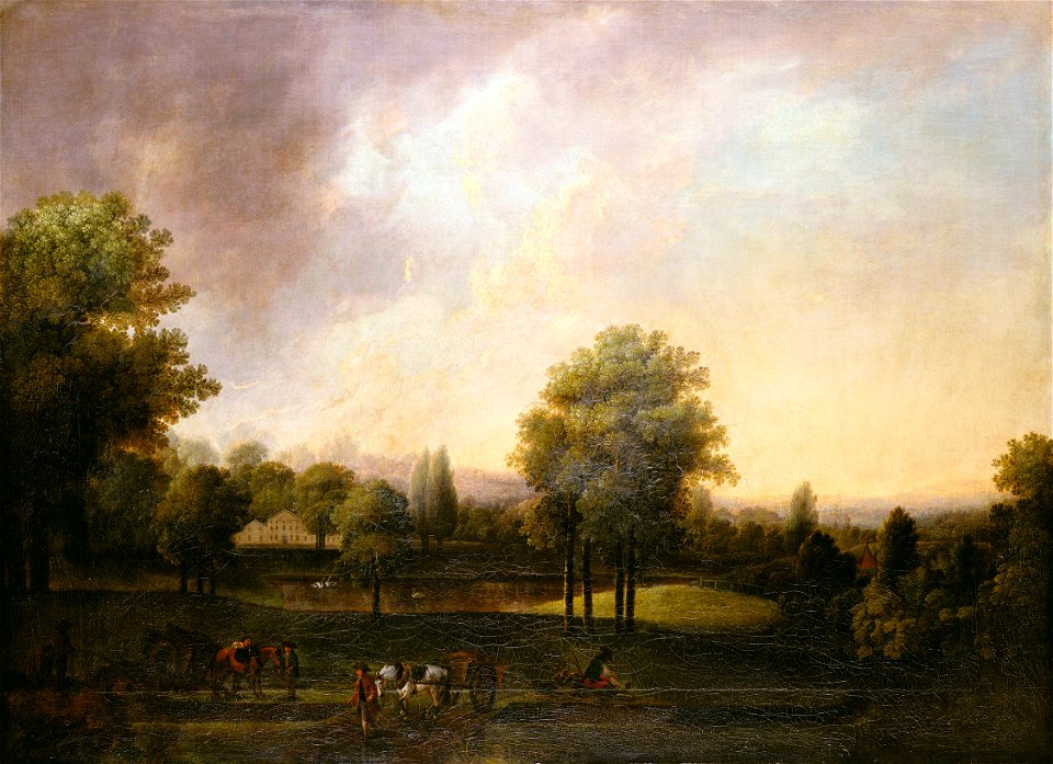 Johan Jacob Schalch (1723-89) - The White House, Kew - RCIN 403515 - Royal Collection